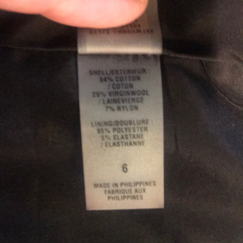 SAKS FIFTH AVENUE SIGNATURE BLK JACKET - Picture 8 of 10